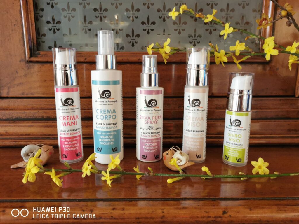 cosmetici alla bava di lumaca